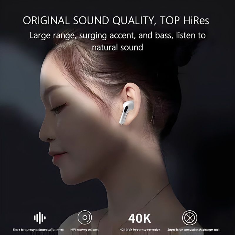 RichRipple Original Mini Size Pro 3 For Small Ears TWS Macaronian Pods Pro3 Wireless Earpods Bluetooth Earphone for android&ios Pods Earbuds