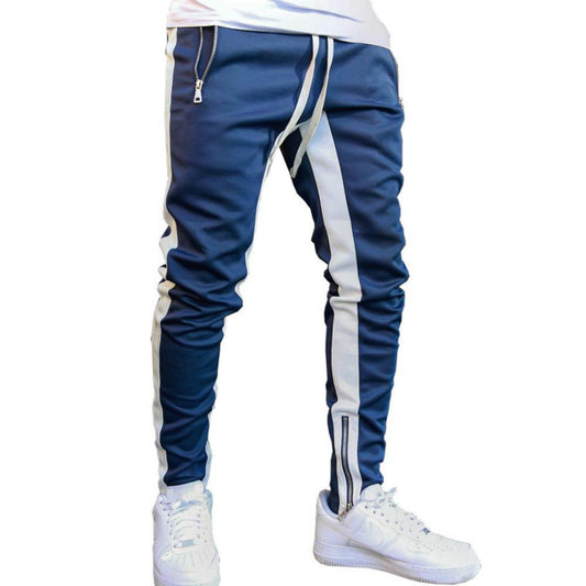 Mens Casual Pants Fitness Men Sportswear Tracksuit Bottoms Skinny Sweatpants Trousers Fashion long casual pants Men's Clothing Bottoms Pants Jeans