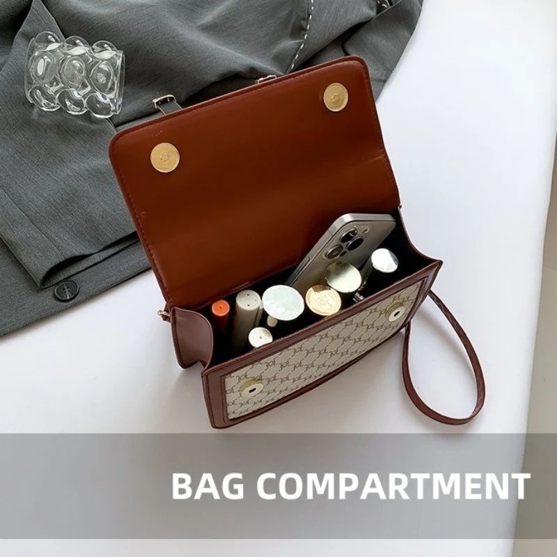 Mateamoda Stylish Monogram Print Boston Bag Crossbody Bag Handbag