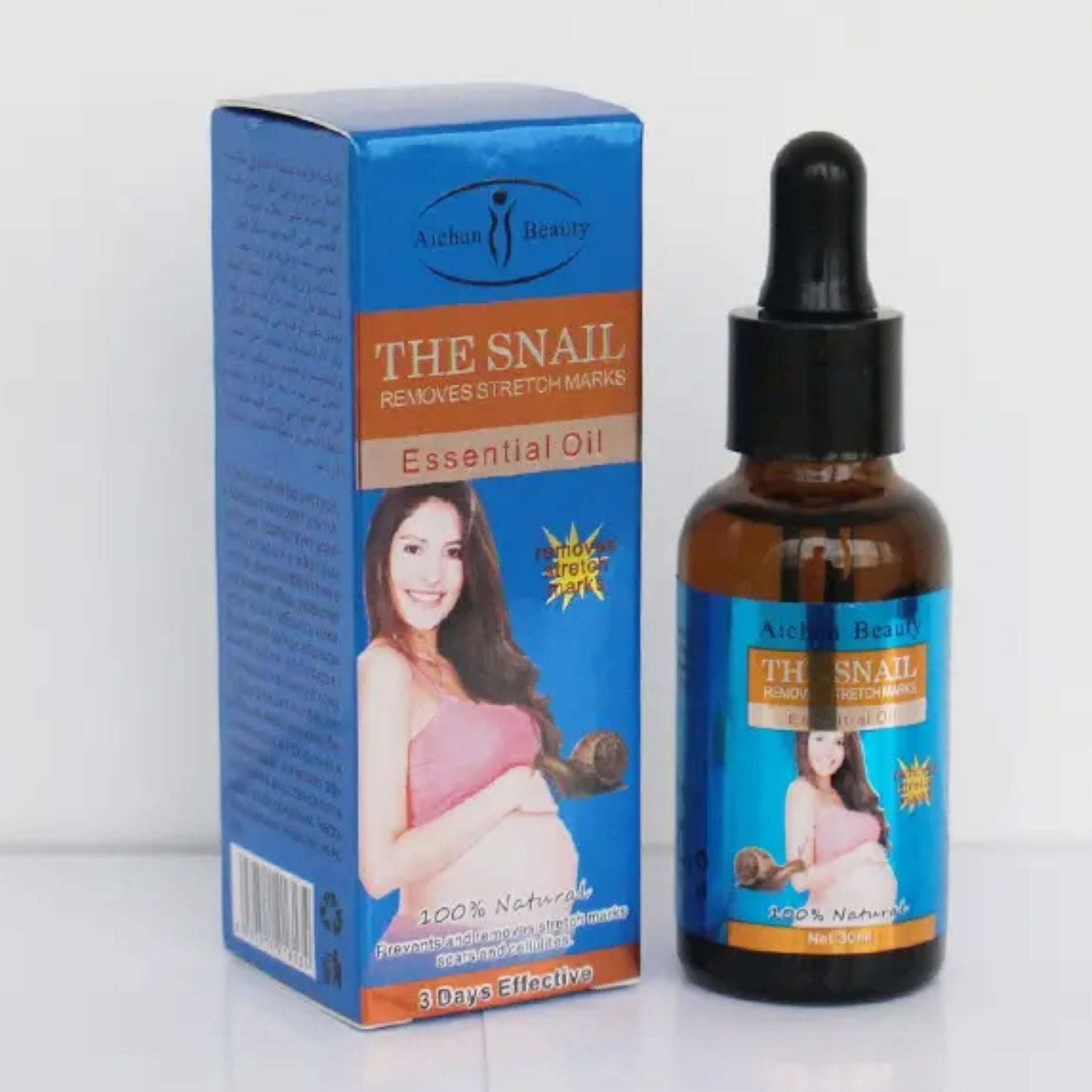 Aichun Beauty The Snail Removes Stretch Marks Essential Oil 30ml