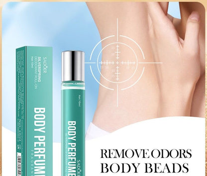 Silver Mountain Spring Body Perfume – Refreshing and Energizing Roll-On Deodorant