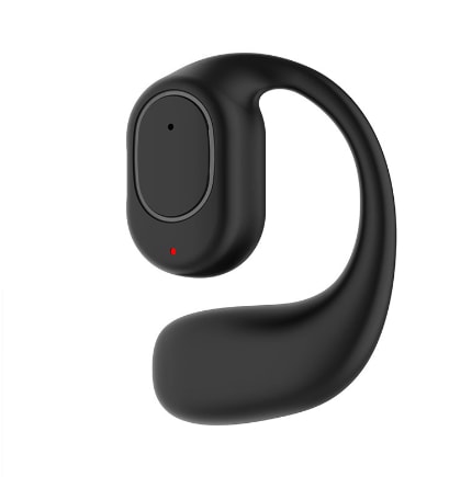 RichRipple F1 6H Play Time Wireless Bluetooth Earphone Digital Display Single Earbud Ultra Long Standby Business Earpods HD Call Headset Outdoor