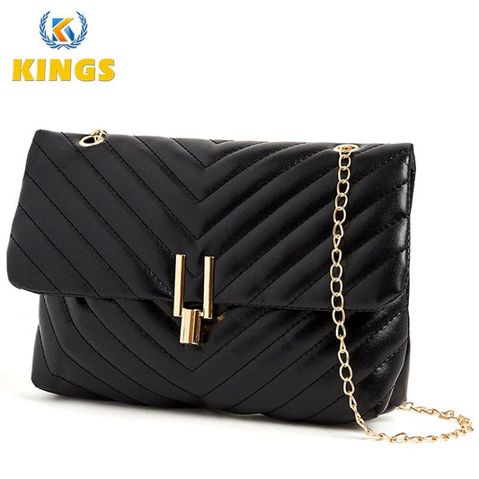 Women Small Cross-body Bag Ladies Chain Bag Phone Bag Clutch Mini Black Bag