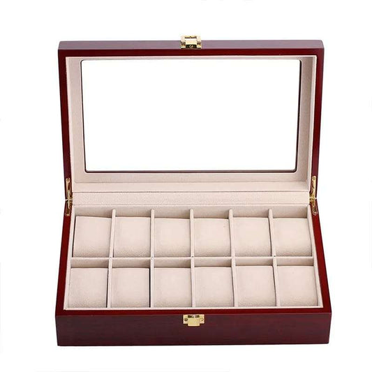 Wood Watch Box Organizer