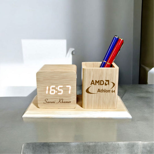 Wooden Pen desk Holders  â€“ Desk Organizer