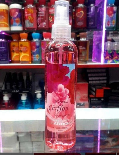 4 Pack Dear Body Dream Chiffon - Body Lotion, Shower Gel ,Body Splash & Cream Sweet Fresh Scent Keep Fresh Body Lotion Shower Gel Body Washes Body Washes 4 Pack Signature Collection Body Luxuries