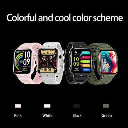 LIGE L81 Smartwatch 1.95 Inch Full Screen Health Monitoring Watches IP68 Waterproof Sport Fitness Tracker Bluetooth Call Smart Watch For Men Women