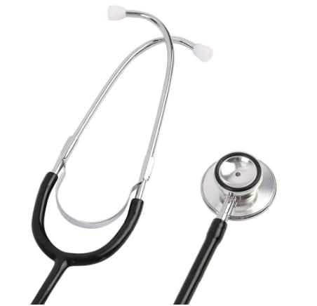 Double Head Stethoscope Professional Cardiology Stethoscope Doctor Medical Equipment Student Vet Nurse Devices Accessorie Kit