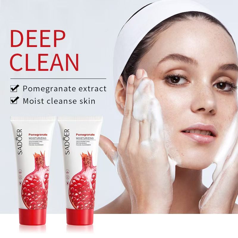 Facial cleanser SADOER rose cleanser 100g deep cleanser moisturizing skin brightening cleanser facial cleanser