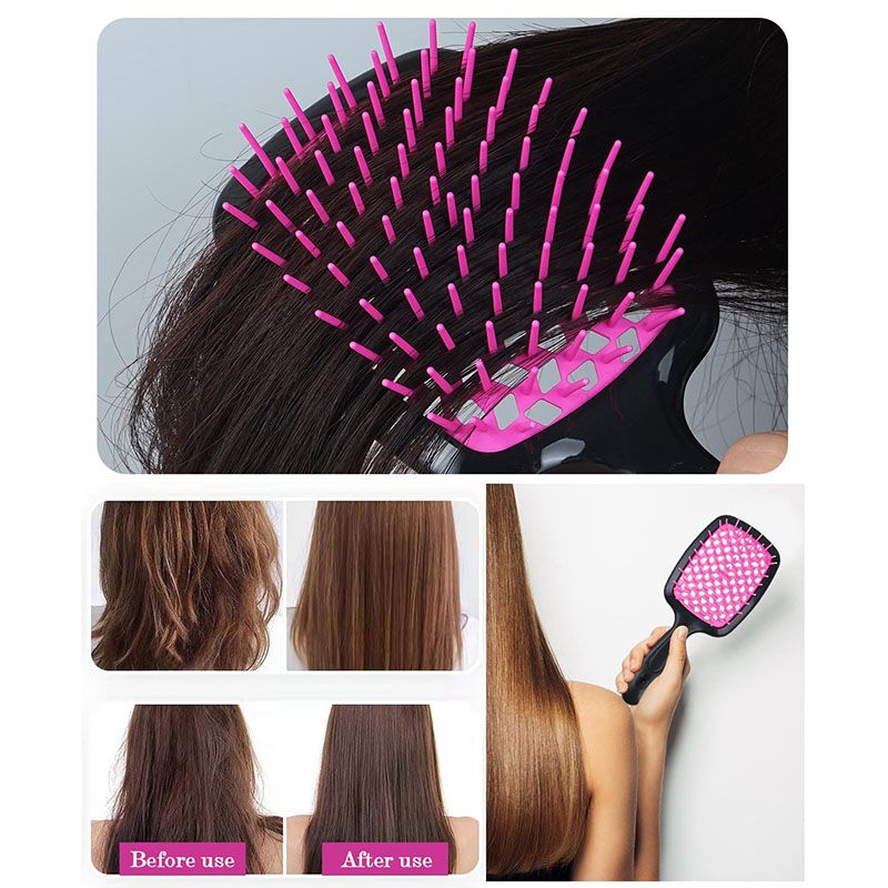 12PCS Hair Comb Set Hair Brush Hairdressing Comb Hair Styling Comb Set Curly Hair Accessories Hairpin Hair Band Wide Tooth Comb Detangling Teasing Combs Edge Rat Tail Brushes Scalp Massager Spray Bott