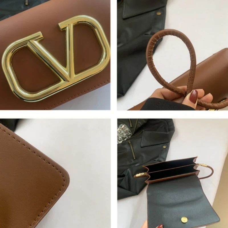 Mateamoda Mini Underarm Bag Stylish Baguette Handbag