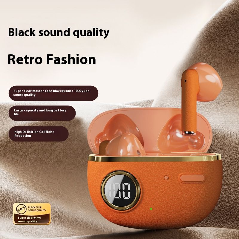 Wireless Bluetooth Earphones Long Battery Life Sports Bluetooth Earpods In-ear Stereo Waterproof Noise Cancelling Earbuds LED Display Compatible With Smartphones Computers And Laptops