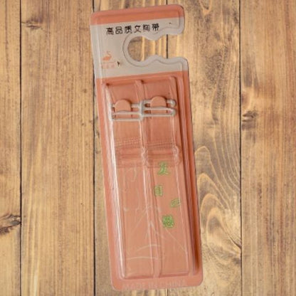 A pair Clear Bra Straps Transparent Invisible Detachable Adjustable Silicone