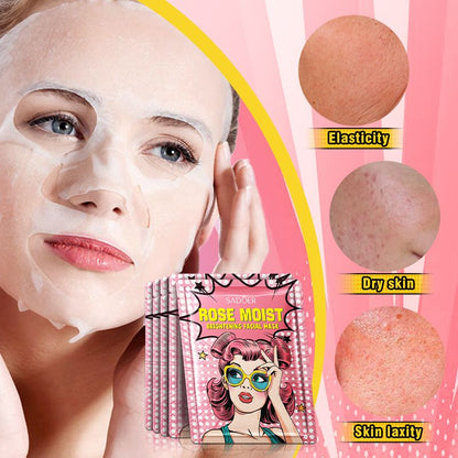 9 PCS Facial Mask Moisturizing Repair Brightening Tender Anti Oxidant Face Care Skin Care