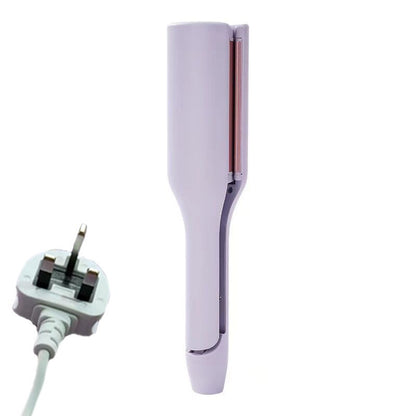 32MM Electric Curling Iron Automatic Lambswool Curling Tool Long Lasting Styling French Styling Rotating Anti-Flame Design