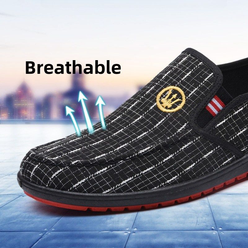 Men Shoes Loafers Casual Shoes Flat Shoes Men Pull On Shoes