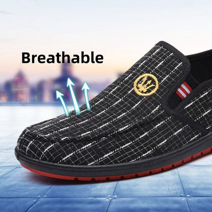 Men Shoes Loafers Casual Shoes Flat Shoes Men Pull On Shoes