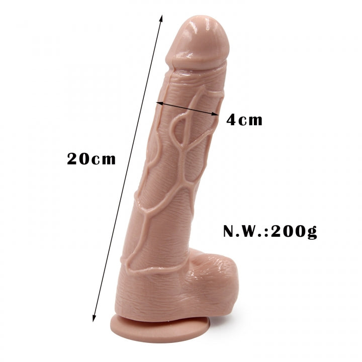Big Realistic Silicone Dildo Monster Cock and Balls Dong Adult Sex Toys for Women Perfect Christmas Gift for Girlfriend Wife