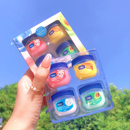 Vaseline Lip Balm Moisturizing Lipstick Base Moisturizer Makeup Natural Plant Anti-Cracking Lip Care Petroleum Jelly Lip Balm