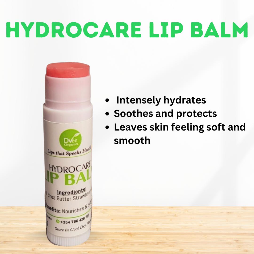 Hydrocare Lip Balm - Dvee Organics - Hydrating Lip balm For Dry Cracked Lips