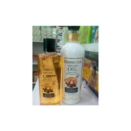 Moroccan Argan Oil Lightening, Sunburn Scars Light Complexion Lotion And Oil