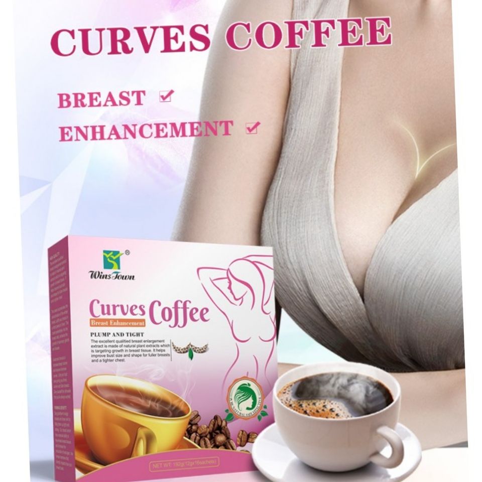 Wins Town CURVES Coffee, Breast & Butt Enhancement Coffee. Grows The Breast, Makes You Curvy, Improve Butt Size & Shape & Makes Breast Firm, Fuller & Tight.