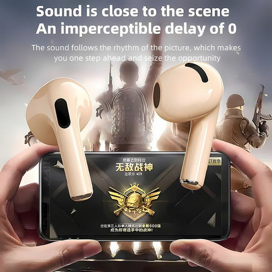 New Arrivals TWS Gaming Earphone Wireless Bluetooth 5.4 Earphone With Mic Bass Audio Sound 9D Stereo Music HiFi Headset For Gamer All Phones