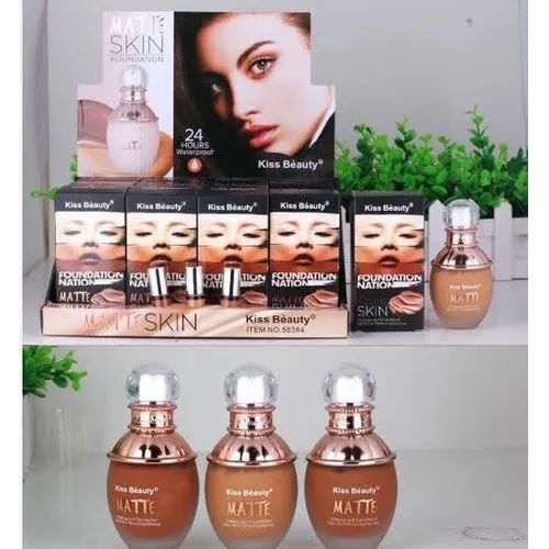 Kiss Beauty Nation Matte Skin Waterproof Foundation Perfecting Makeup