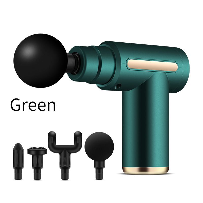 Electric massager for muscle relief, handheld body massager, massage gun, USB mini charging fascia gun