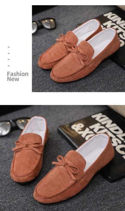 Men's Shoes Casual Shoes Cloth Shoes Beanie Shoes Men's Slip-on Loafers Fashion Canvas Shoes Loafers Men