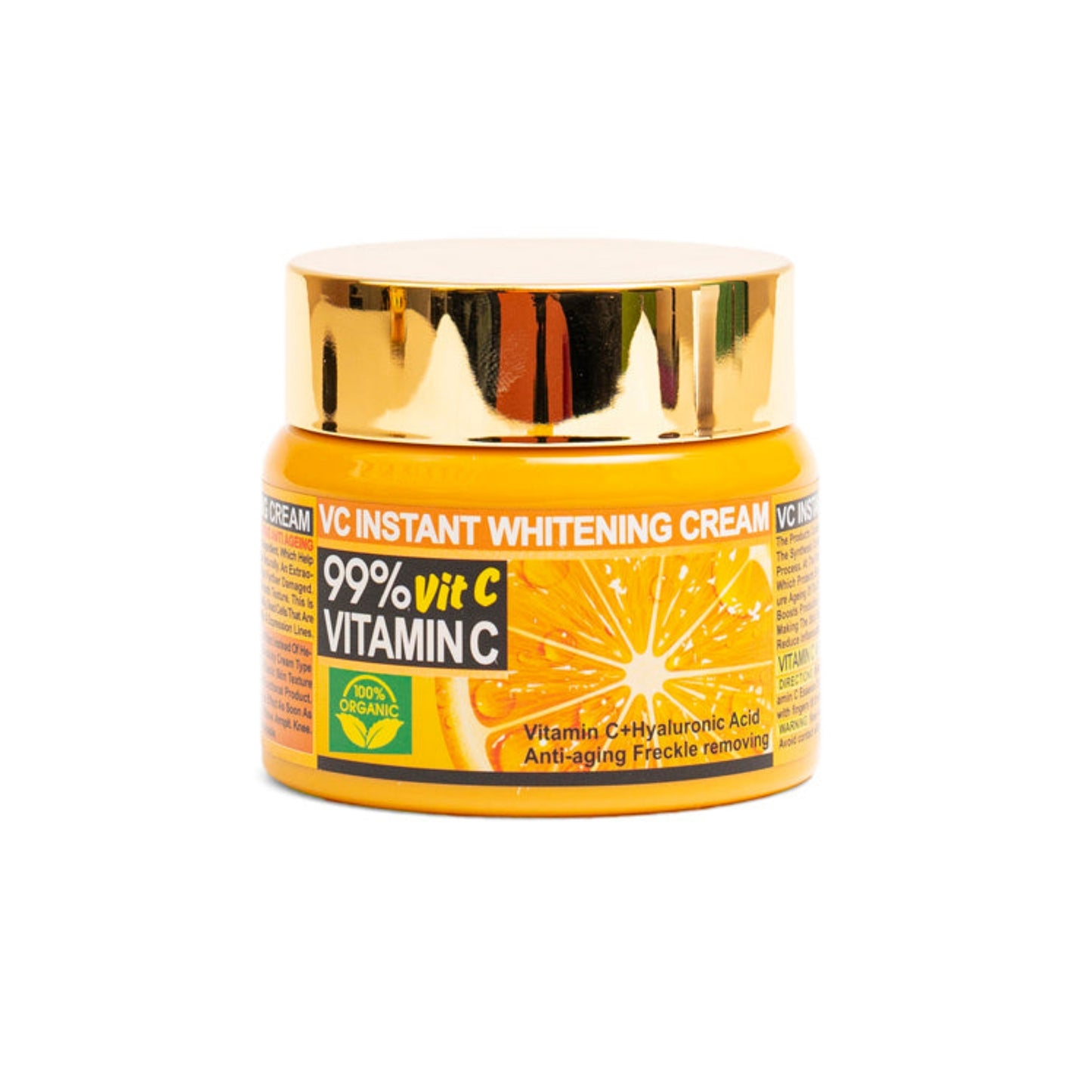 Vitamin C Whitening Cream Anti-aging Freckle Removing Brightening with Hyaluronic Acid - Fruit of the Wokali