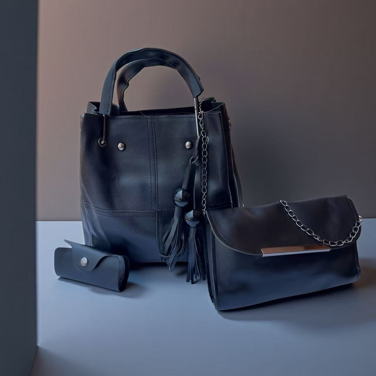 Star Glow 3 PIECES Ladies Shoulder Casual Bag girl Handbags for Ladies Tote Bags Crossbody Bags for Women Fashion Female Handle Shoulder Shoulder Bag Fast delivery within 1-5 days