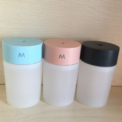 260ML Air Humidifier Ultrasonic Mini Aromatherapy Diffuser Portable Sprayer USB Essential Oil Atomizer LED Lamp for Home Car