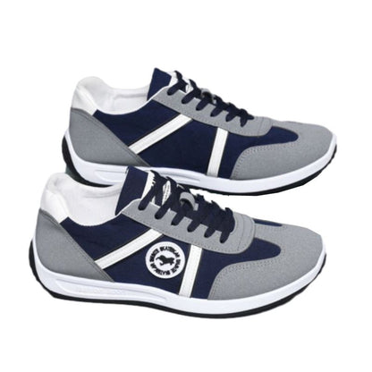 Size 41-44 Men's blue sports shoes Boys running clothse shoes students fashion sneakers driving shoes walking athletic shoes gym shoes