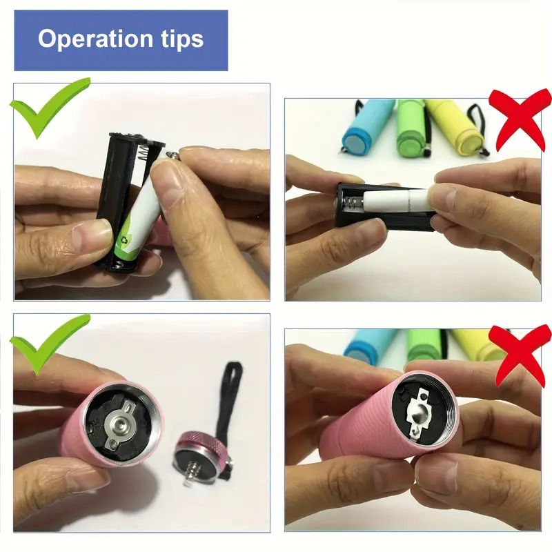 Portable Mini Flashlight Nail Lamp with 9 Lamp Beads for Quick-Drying Nail Polish Gel and Phototherapy