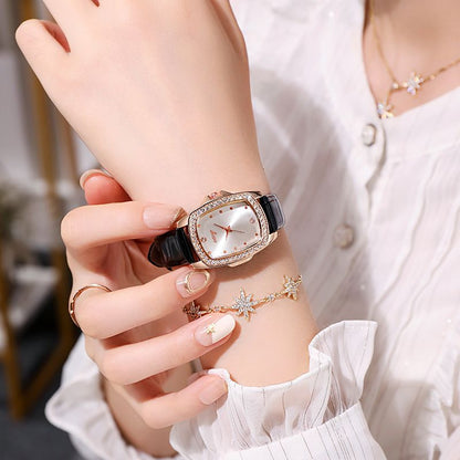 Ladies' Watch Quartz Watch Belt Water Diamond Elegant Diamond Set Watch