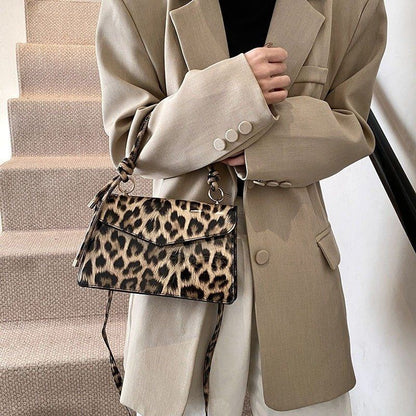 Mateamoda Bold Animal Print Sling Bag Crossbody Bag Underarm Handbag