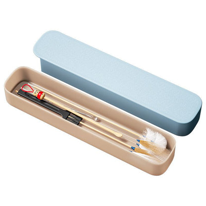 8 pieces set Ear picking set, professional ear digging, goose feather stick, ear spoon, buckle, special tool for hair picking, ear digging spoon