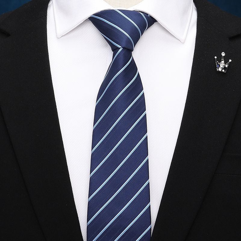 Men's gift box 1Tie+1tie clip+2cuffs+1handkerchief 5in1 Gentleman's suit Tie sets birthday present Valentine's Day gift