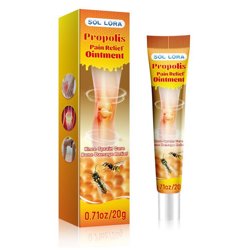 SOL LORA Bee Venom Joint Care Gel Body Massage Cream relieves knee, lumbar, shoulder and neck muscle pain High Quality Bee Professional Treatment Gel Bee Cream New Zealand Bee Venom Cream Bee
