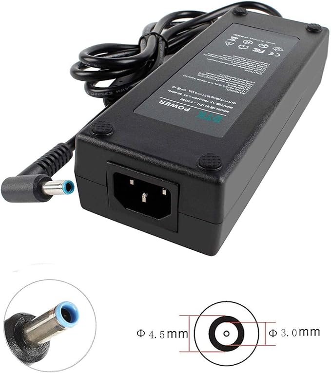 65W HP Laptop Adapter Charger,19.5V 3.33A Power DC 4.5x3.0mm Supply for HP Pavilion x360 11 13 15, HP ProBook 450 430 440 446 455 470 G8 G7 G6 G5 G4, HP EliteBook 840 G5