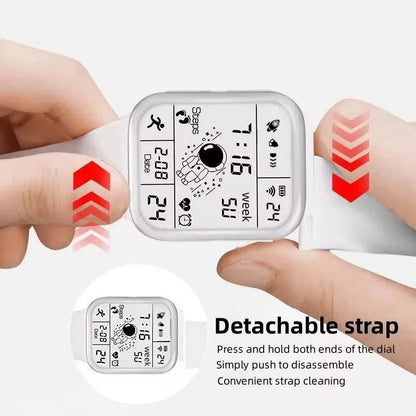 Fashion Student Watches Couple Electronic LED Digital Watch For Men Watch Sport Waterproof Multifunctional Alarm Clock Man