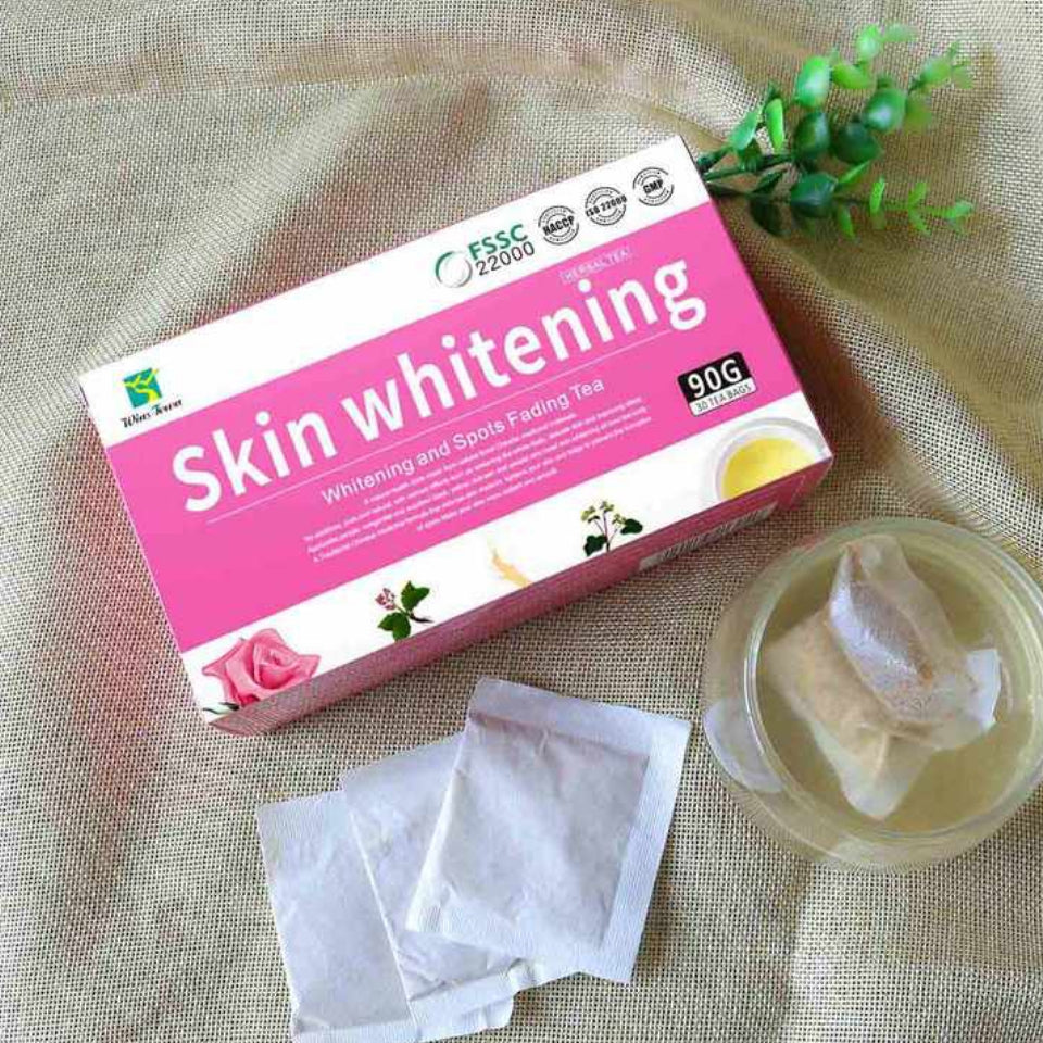 Wins Town Skin Whitening and Spots Fading Tea , Improve Endocrine, Acne Removal Dark spots Beautifying Herbal 30 tea bags