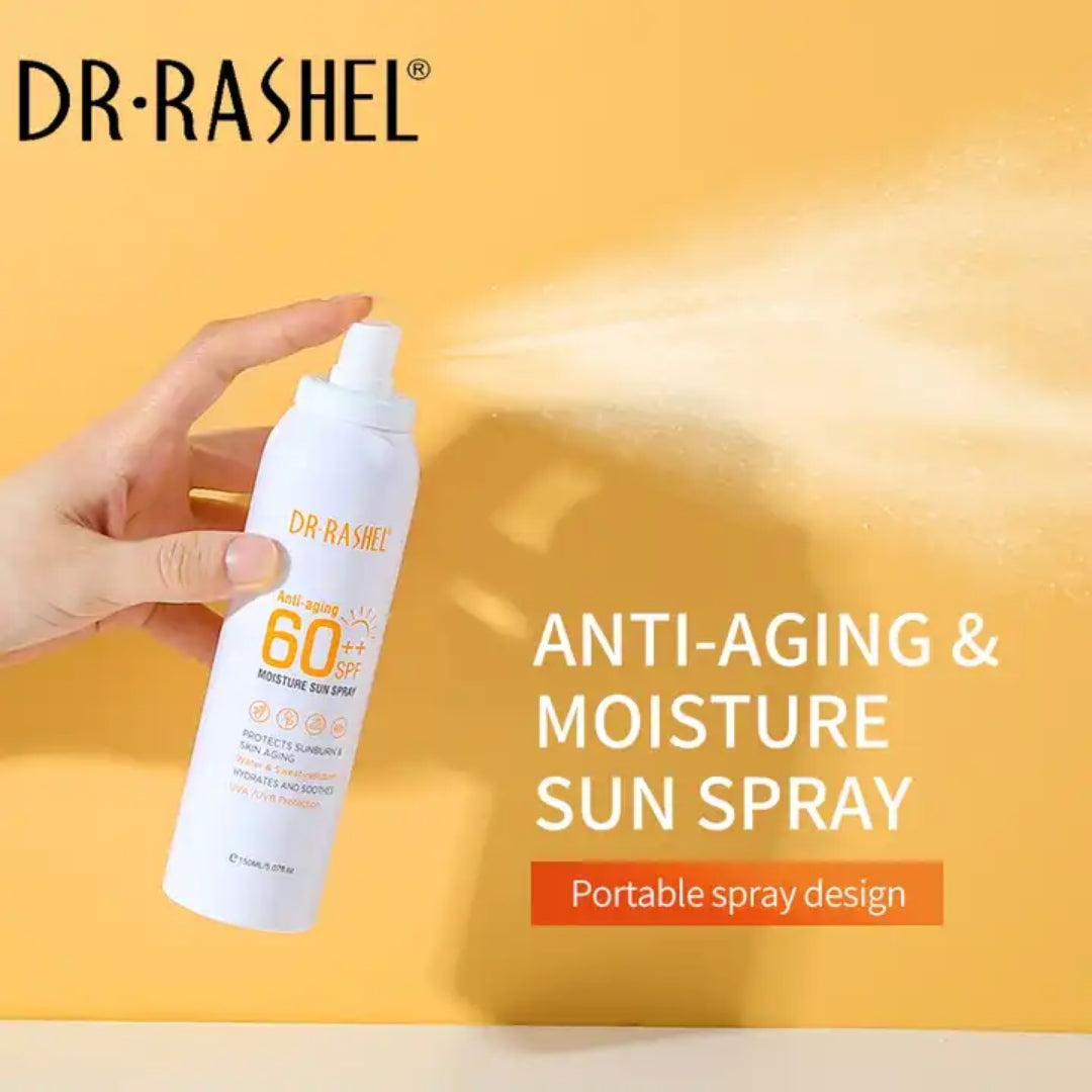 Dr. Rashel Anti-aging Moisture Sun Spray SPF 60 ++ UVA UVB Protection Sunscreen