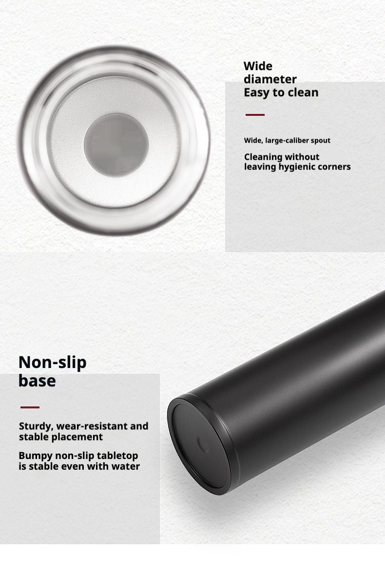 Creative Pop-up Stainless Steel Insulated Tumbler,Keep Your Drinks Hot or Cold in Style