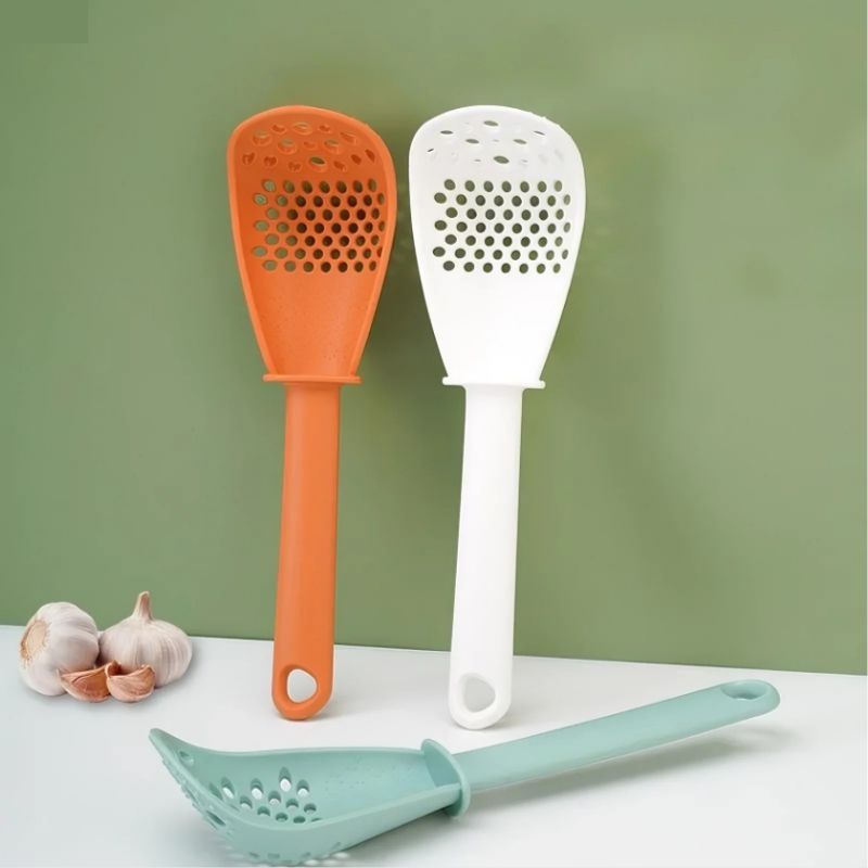 Multifunction Tongs Whisk Kitchenware Set Soft Silicone Cooking Spoon Drain Spoon Mashed Potato Grinder Noodle Scoop Egg Beater Churns Egg White And Yolk Separation Food Clip cook