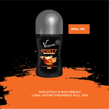 Versman Twin Pack Sporty Roll On (Pack of 2)