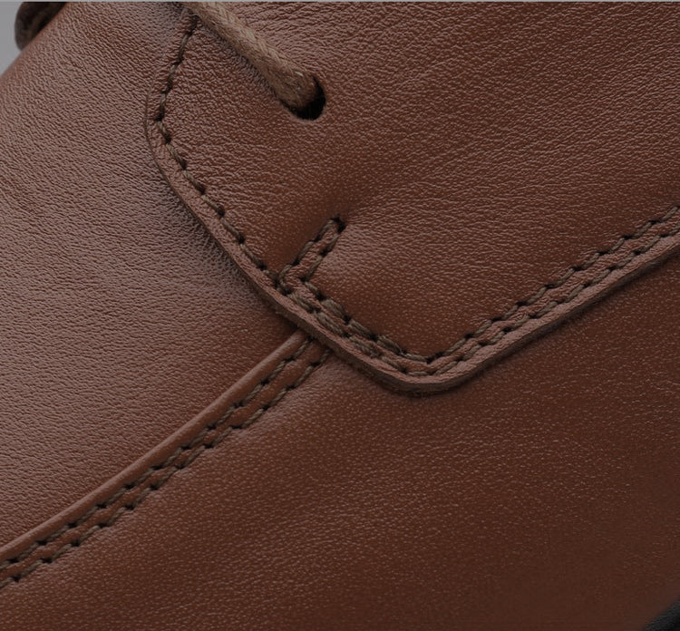 New Arrival Men's Shoes Oxfords Men's PU Leather Shoes Lace Up Flats Casual shoes