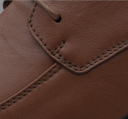 New Arrival Men's Shoes Oxfords Men's PU Leather Shoes Lace Up Flats Casual shoes