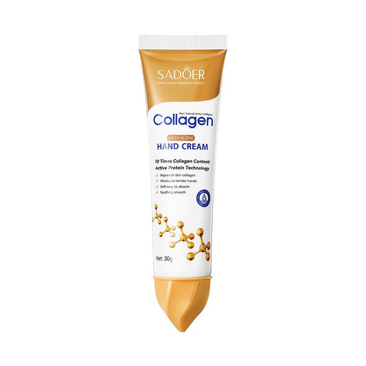 Collagen Anti-wrinkle Hand Cream Skin Soften Nourish Anti-drying Whitening Moisturizing African Skin Care Cracked Repair Products Hand Creams & Lotions - Sadoer